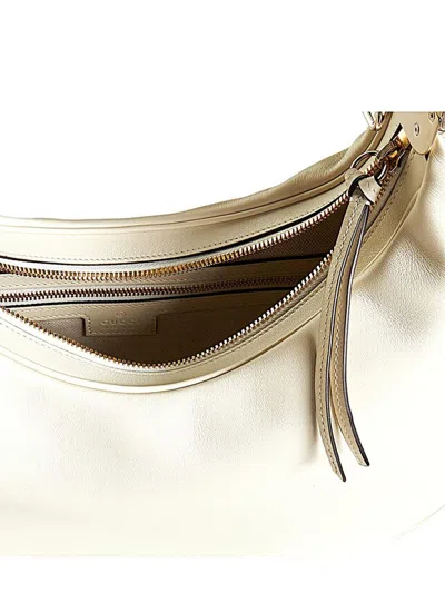 Gucci Medium Attache Shoulder Bag In White