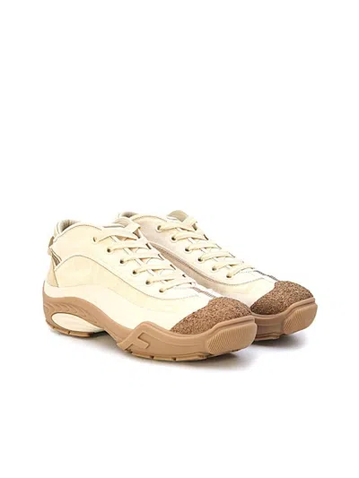 Fendi Sneaker Mid Top Con Lacci E Loop Sul Tallone In Multi