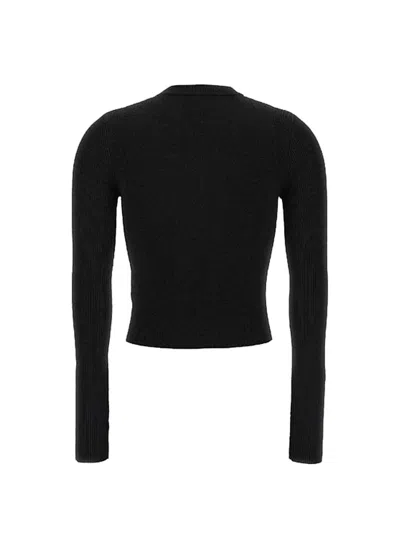 Diesel Uncutie T-shirt With Cut-out Detail In Black