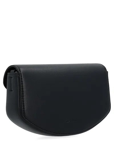 Ganni Apo-g Wallet On Chain In Black