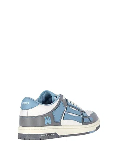 Amiri Varsity Skel Sneakers In Gray