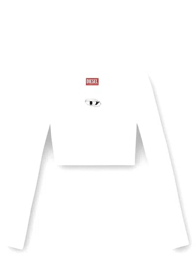 Diesel Max Mara Wool Blend Clothing Jackets In White