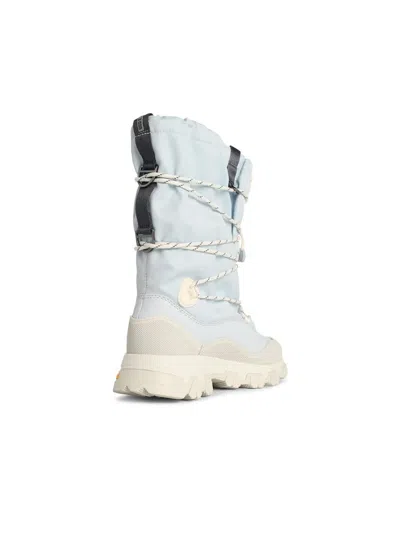 Ugg High-top Reef Blue Leather Blend Boots In Blue