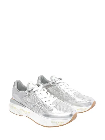 Premiata Zapatillas - Plata In Metallic