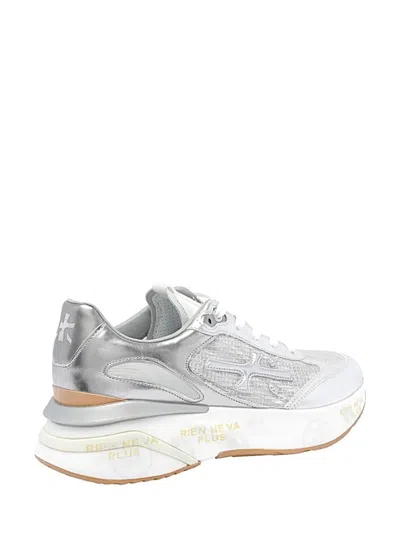Premiata Zapatillas - Plata In Metallic