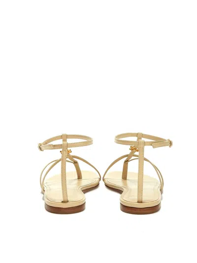 Palm Angels Shoes In Gold