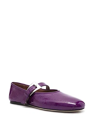 Paris Texas Sveva Ballet Flats In Purple