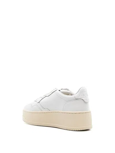 Autry Medalist Sneakers With Elevated Sole In Multi