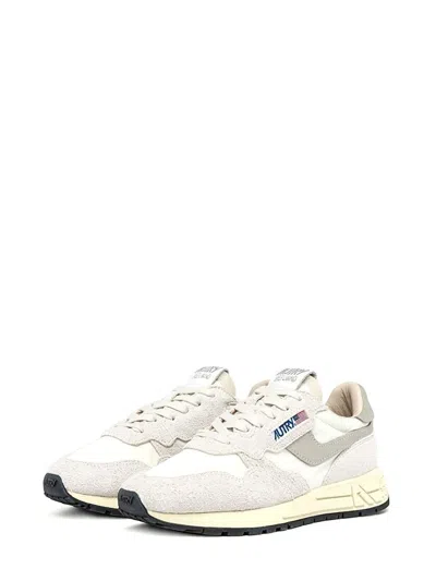 Autry Reelwind Low-top Sneaker With Suede Overlays In Multi