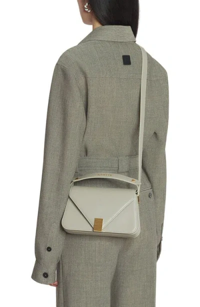 Lanvin Concerto Arpege Leather Bag In Gray