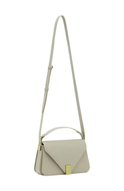 Lanvin Concerto Arpege Leather Bag In Gray