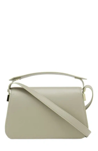 Lanvin Concerto Arpege Leather Bag In Gray