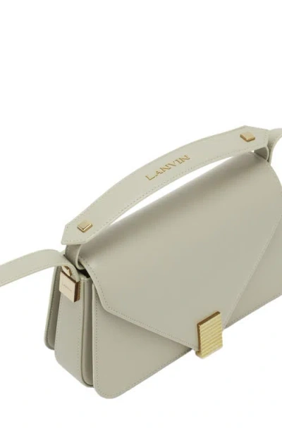 Lanvin Concerto Arpege Leather Bag In Gray