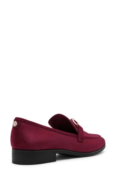 Anne Klein Haveen Bit Loafer In Burgundy