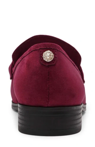 Anne Klein Haveen Bit Loafer In Burgundy