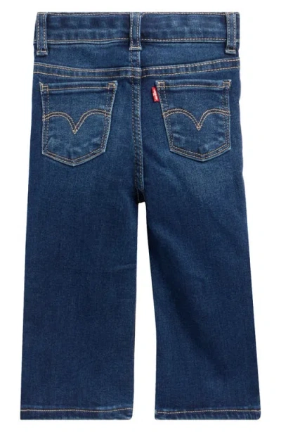 Levi's Sparkle Logo Sweatshirt & Flare Jeans Set In Red