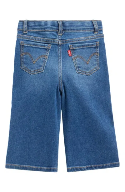 Levi's Logo Teddy Bear Top & Jeans Set In Yellow