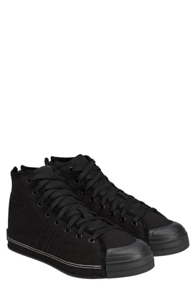 Y-3 Nizza Hi Sneakers By Neighborhood In Black