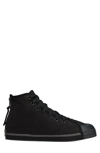 Y-3 Nizza Hi Sneakers By Neighborhood In Black