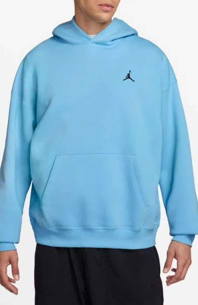 Jordan Brooklyn Oversize French Terry Hoodie In Blue
