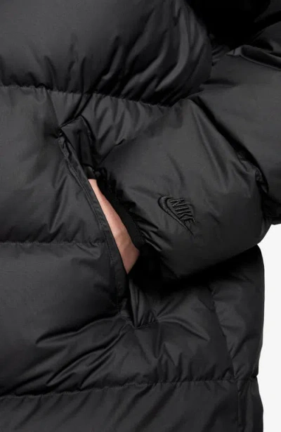 Nike Club Therma-fit Parka In Black