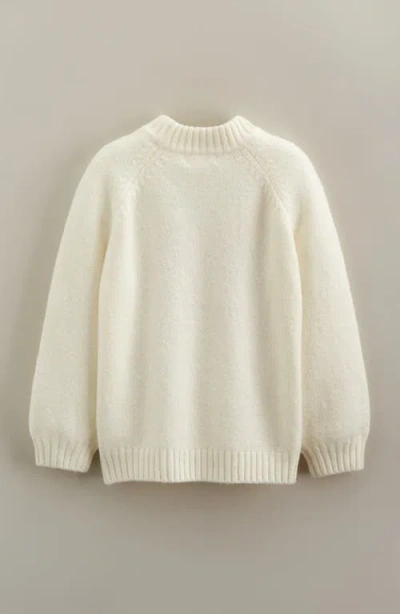 Tucker + Tate Kids' Fuzzy Icon Tunic Sweater In Neutral