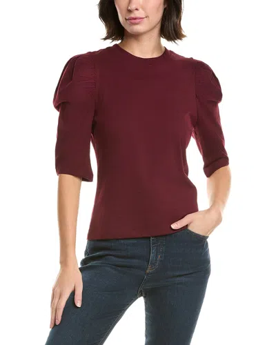 Frame Denim The Jersey Femme T-shirt In Red