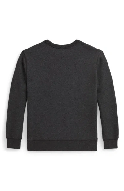 Polo Ralph Lauren Kids Polo Bear Crewneck Sweatshirt In Gray