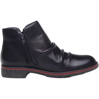 Aetrex Women's Mila Ankle Boot In Black In Black