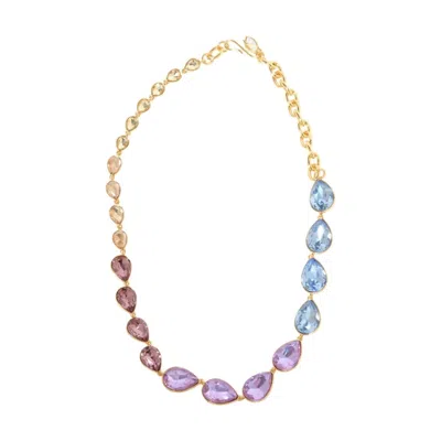 Mignonne Gavigan Women's Faris Necklace In Ombré Multi In Gold