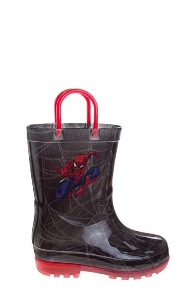 Josmo Kids' Spider-man Rain Boot In Black