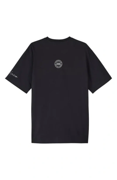Y-3 Neighborhood Graphic Short Sleeve T-shirt In Black