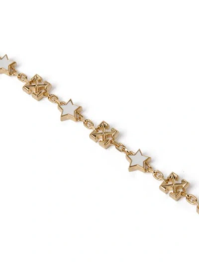 Off-white Star Arrow Bracelet In Gold