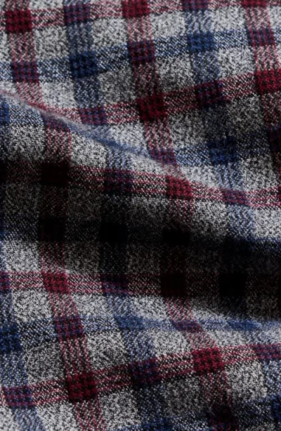 Billy Reid Mélange Plaid Cotton Button-up Shirt In Multi