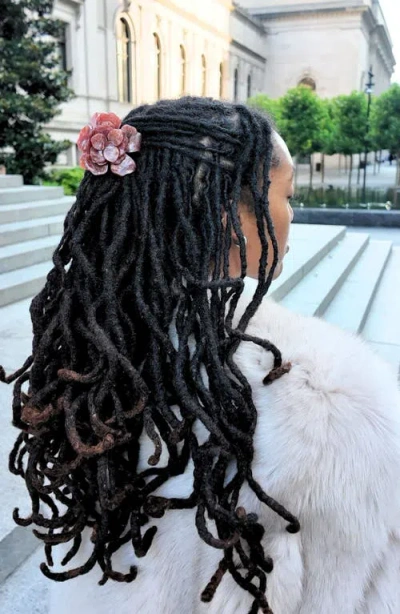 Solar Eclipse Origami Gardenia Claw Clip In Pink