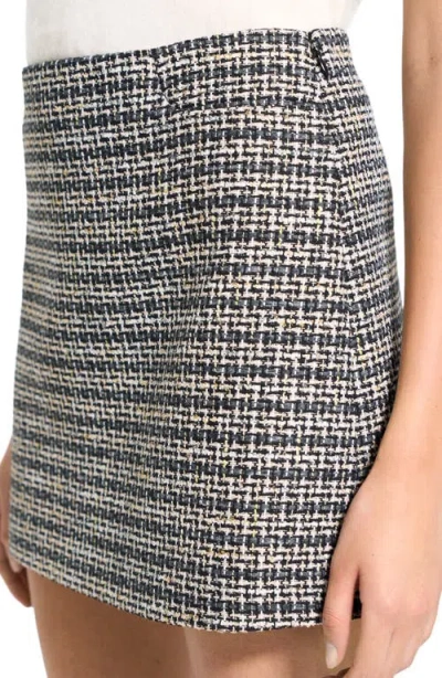 Theory Tweed Miniskirt In Multi