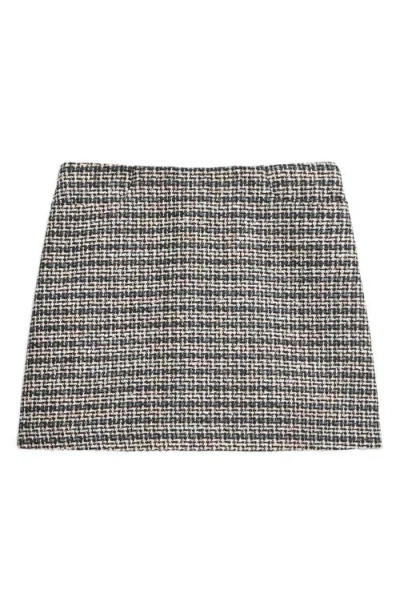 Theory Tweed Miniskirt In Multi