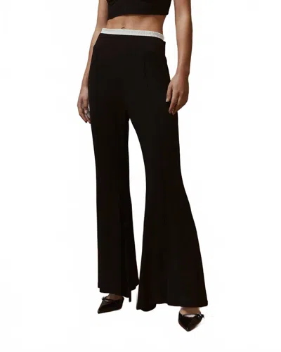 Mes Demoiselles Ibyscus Pant In Black In Black