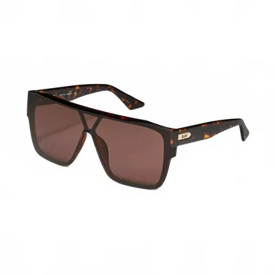 Quay Men's Tempo Sunglasses In Dark Tort/brown In Brown