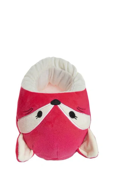 Josmo Kids' Squishmallows Fifi The Fox Plush Slipper In Red