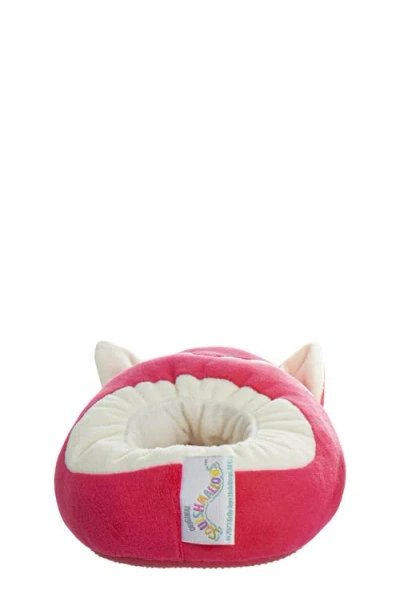 Josmo Kids' Squishmallows Fifi The Fox Plush Slipper In Red