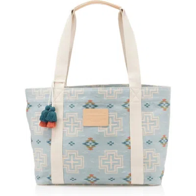 Pendleton Women's San Marino Tote Bag In Blue In Multi