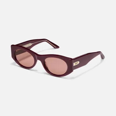 Quay Women's So What Sunglasses In Pinot/light Pinot In Brown
