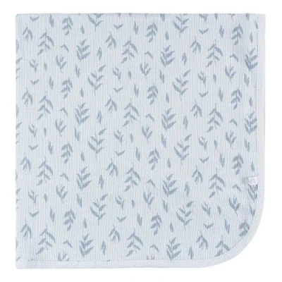 Just Born Blue Cotton Blankets 2-pack Set