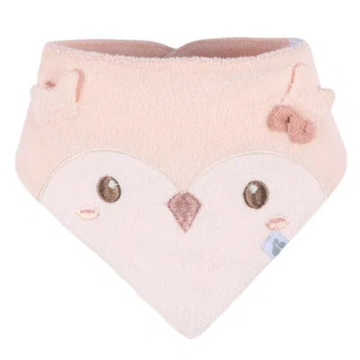 Just Born Bandana Bibs 3-pack Multi Pink Patterns