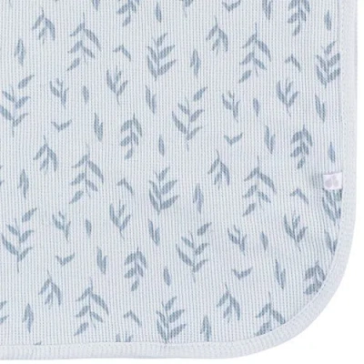 Just Born Blue Cotton Blankets 2-pack Set