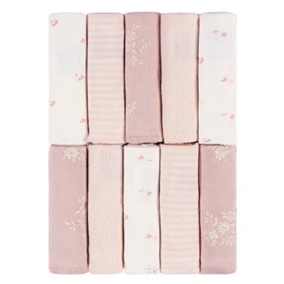 Just Born French Terry Washcloths Set, Blues, One Size