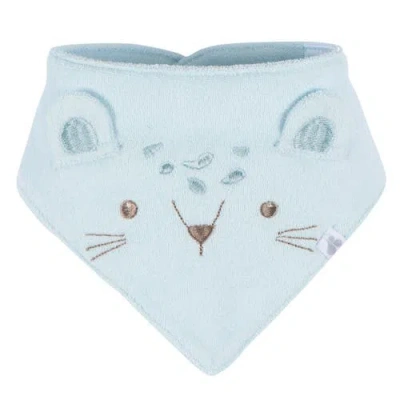 Just Born Bandana Bibs 3-pack Multi Pink Patterns In Blue