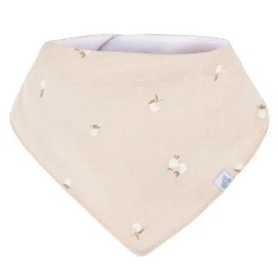 Just Born Bandana Bibs 4-pack Tans In Multi