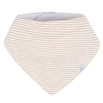 Just Born Bandana Bibs 4-pack Tans In Multi